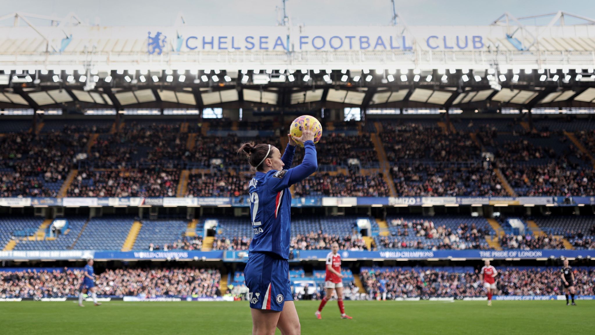 Chelsea Women announce they will play all WSL games from next season at Stamford Bridge