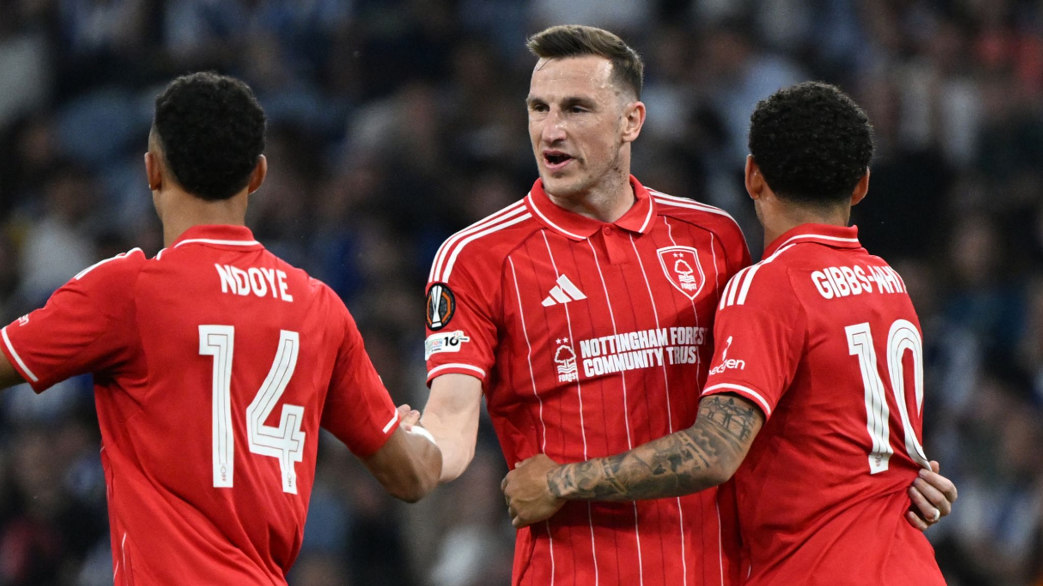 Porto 1-1 Nottingham Forest: Martim Fernandes OG hands visitors advantage in Europa League quarter-final | Football News | Sky Sports Porto 1-1 Nottingham Forest: Martim Fernandes OG hands visitors advantage in Europa League quarter-final | Football News | Sky Sports