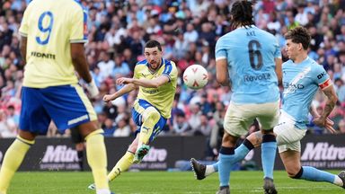 Finn Azaz gives Southampton the lead at Wembley