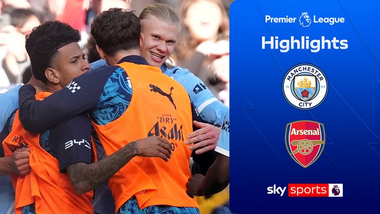 Man City 2-1 Arsenal | Premier League highlights