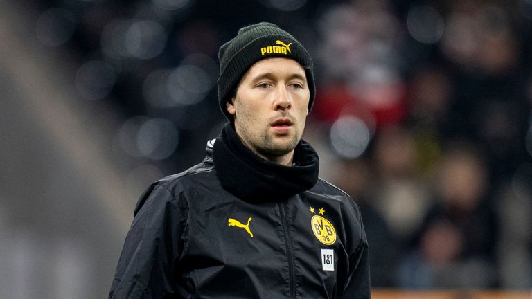 Alex Clapham pictured during his time as a coach at Borussia Dortmund
