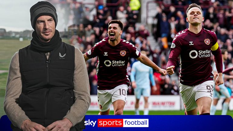 Andy Murray says it will be good if Hearts win the title