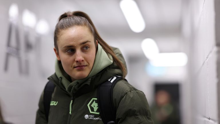 Jogadora feminina do Wolves, Anna Morphet [Credit: Wolverhampton Wanderers]