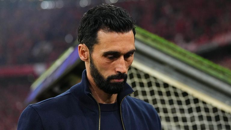 Real Madrid head coach Alvaro Arbeloa 