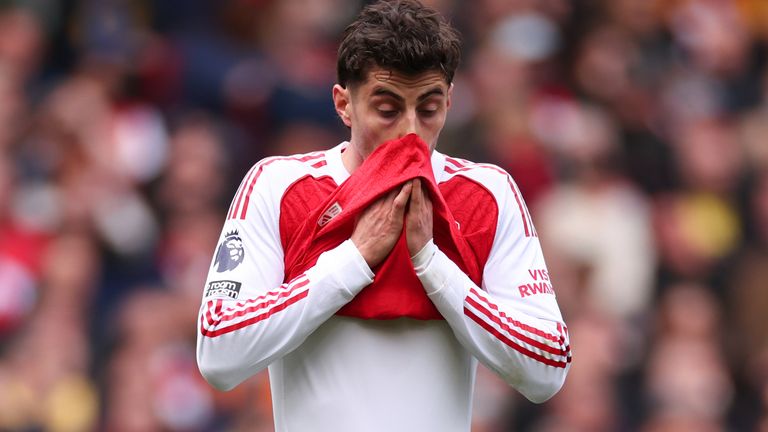 Arsenal have lost three out of their last four games