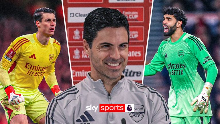 ARTETA ON RAYA VS KEPA