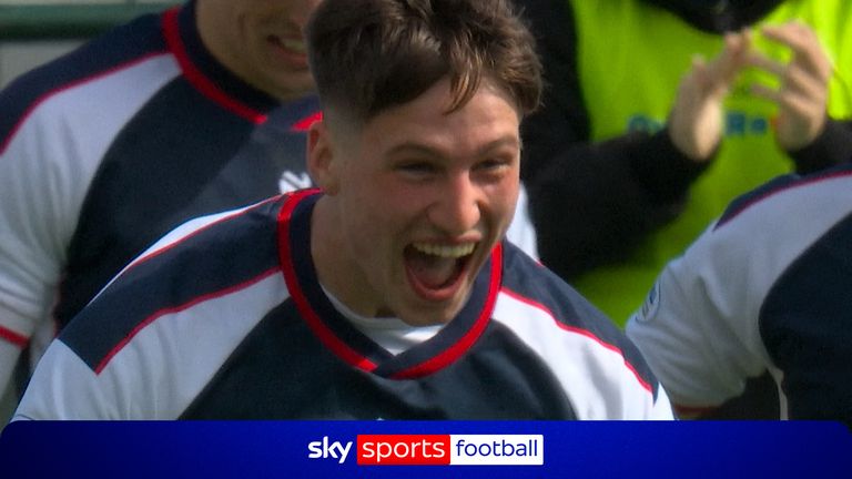 What a start for Falkirk! Ben Broggio gives Falkirk the lead over title-chasing Rangers