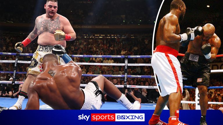 A look back at some of the most surprising heavyweight results in boxing history,