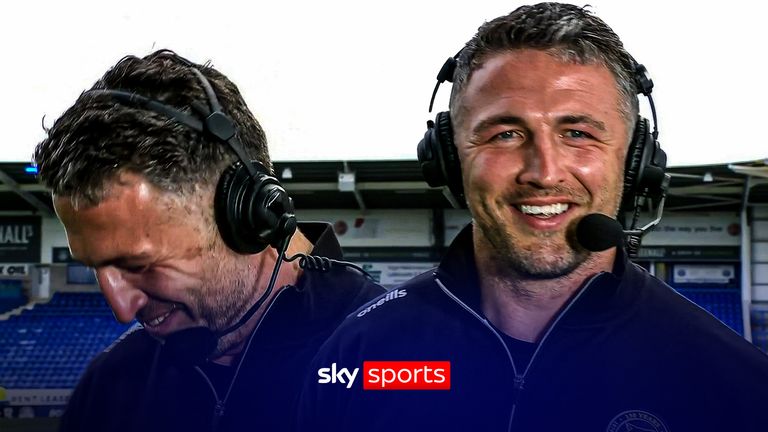 Warrington Wolves vs Leigh Leopards: Sam Burgess jokes after going all the way question