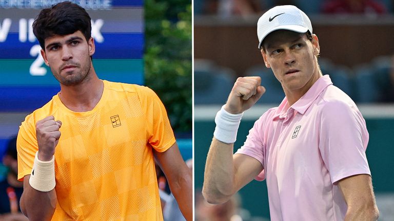 Carlos Alcaraz vs Jannik Sinner Monte Carlo Masters