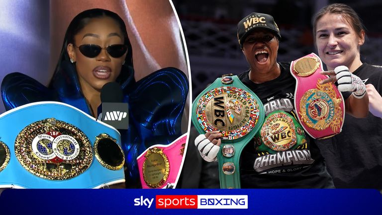 Alycia Baumgardner says she is chasing the biggest fights possible as she was asked if she would want to fight Caroline Dubois and Katie Taylor next, you watch her take on Bo Mi Re Shin on Sky Sports on Saturday 18th April 