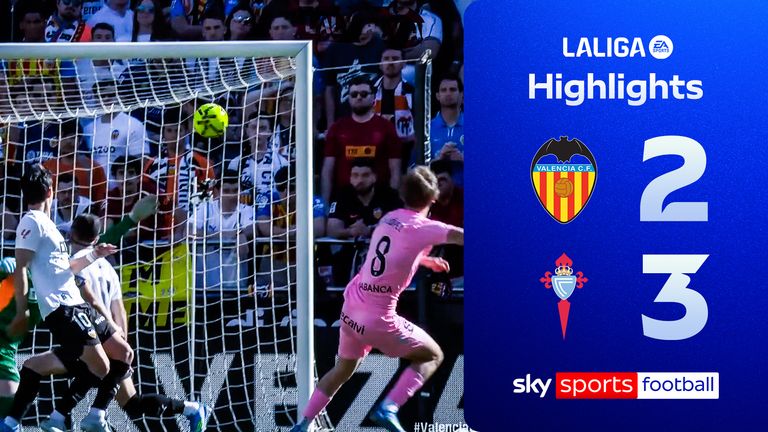 Valencia 2-3 Celta Vigo | LALIGA highlights