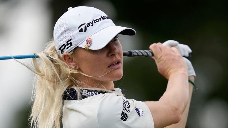 Charley Hull sits down the leaderboard after the first round at the Chevron Championship 