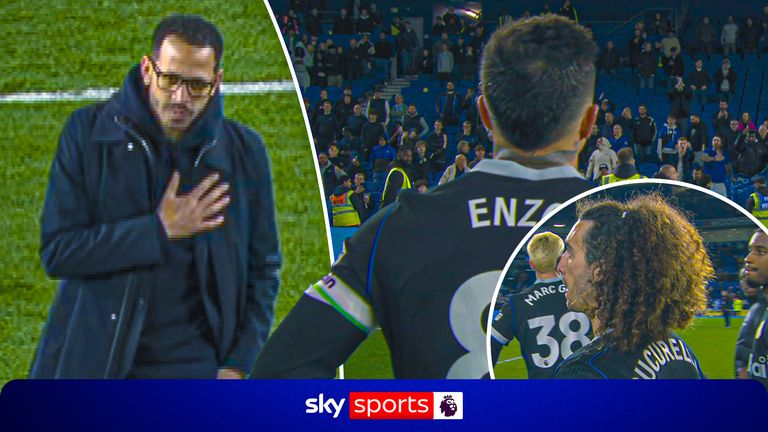 Chelsea boss and players apologise to fans.