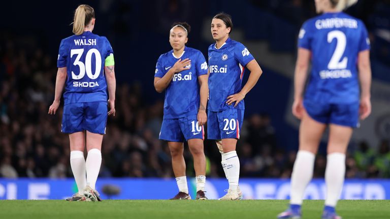 Chelsea's bid for a first Champions League title was ended by Arsenal