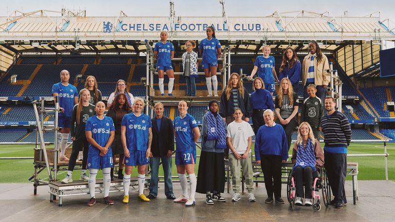Chelsea have announced their move at the same time as the club's new 'Never Done' identity (picture courtesy of Chelsea WFC)