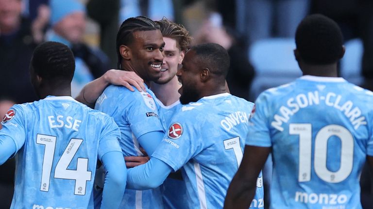 Coventry seal Championship title in style after thrashing Portsmouth