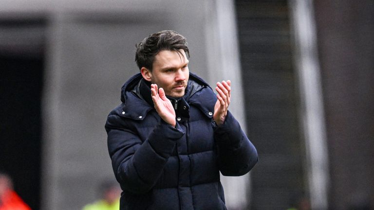 Rangers head coach Danny Röhl 