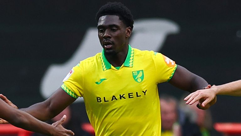 Mohamed Toure celebrates after scoring against Bristol City