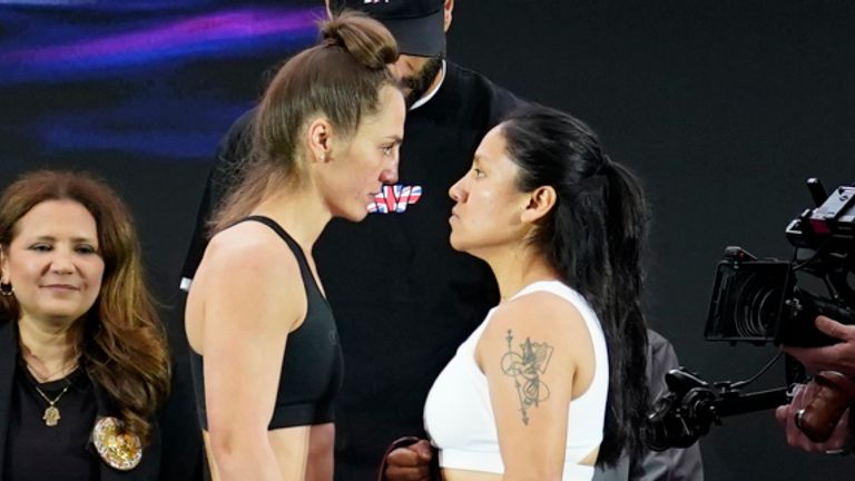 Ellie Scotney and Mayelli Flores fight for undisputed this Sunday on Sky Sports.