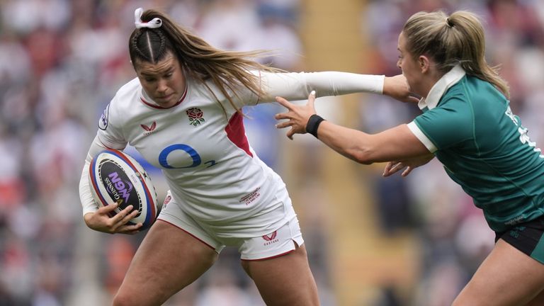 England wing Jess Breach returns on the wing for the visit of Canada to Exeter 