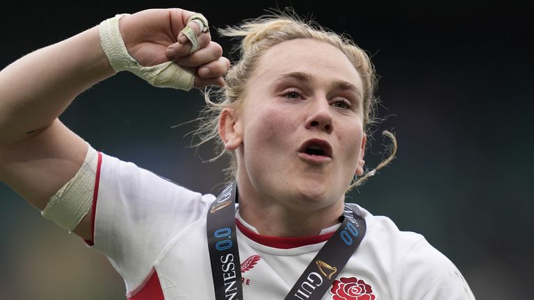 England captain Meg Jones was Player of the Match