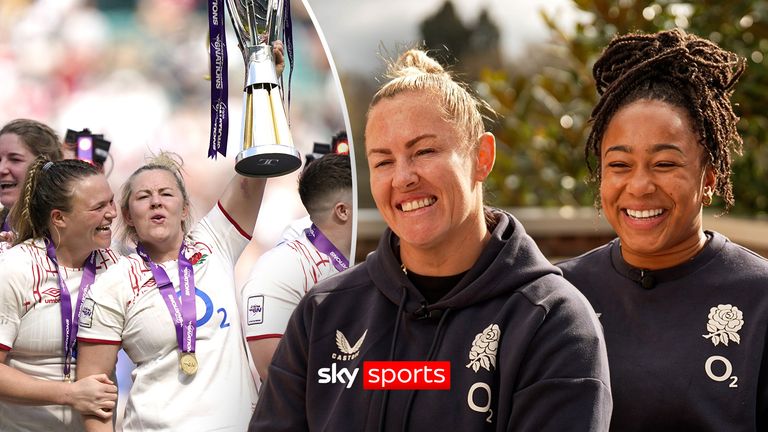 Sadia Kabeya and Marlie Packer ahead of Six Nations