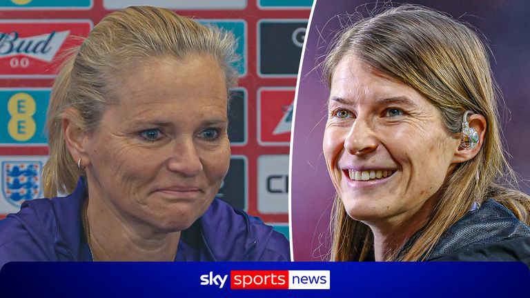 Sarina Wiegman on Eta.