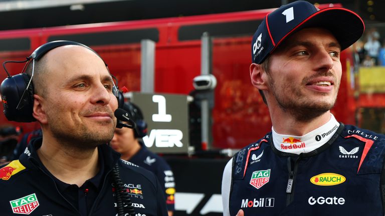 Gianpiero Lambiase and Max Verstappen (Red Bull Content Pool)