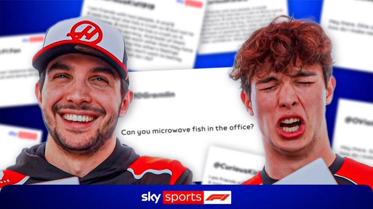 Haas duo Ollie Bearman AND Esteban Ocon solve your work and school dilemmas!