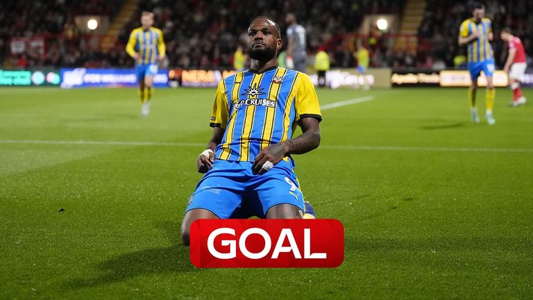 Cyle Larin's cool second-half finish restored Southampton's two-goal lead over Wrexham.