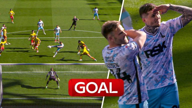 Matt Gooden Charlton goal