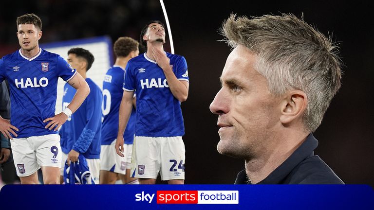 Ipswich Town boss Kieran McKenna 