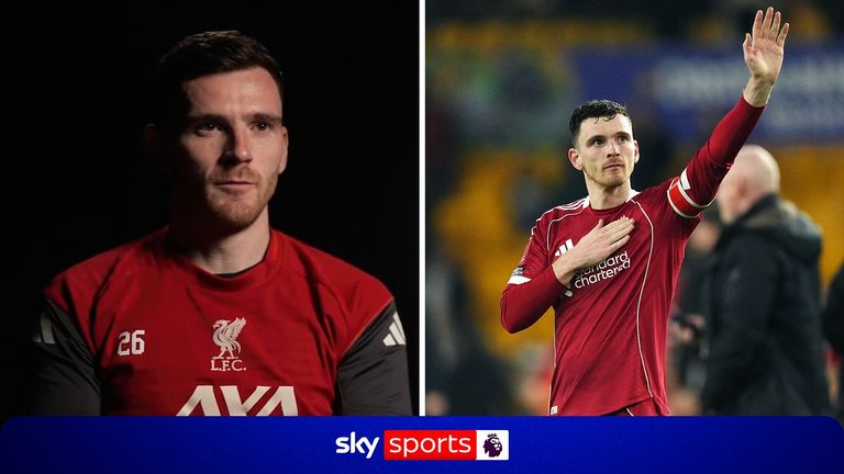 Andy Robertson has announced that he will departing Liverpool after nine years at the club.
