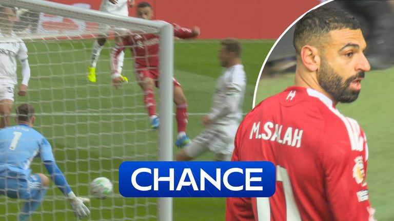 Liverpool vs Fulham: Bernd Leno makes 'super save'  as Mo Salah strikes
