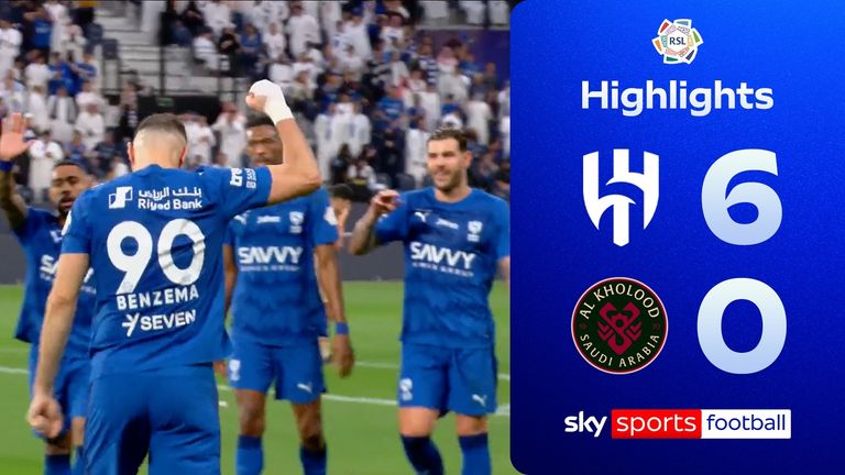 Highlights of the Saudi Pro League match between Al-Hilal and Al Kholood.