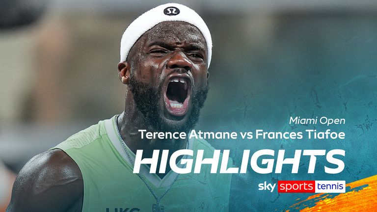 Frances Tiafoe defeats Terence Atmane in Miami