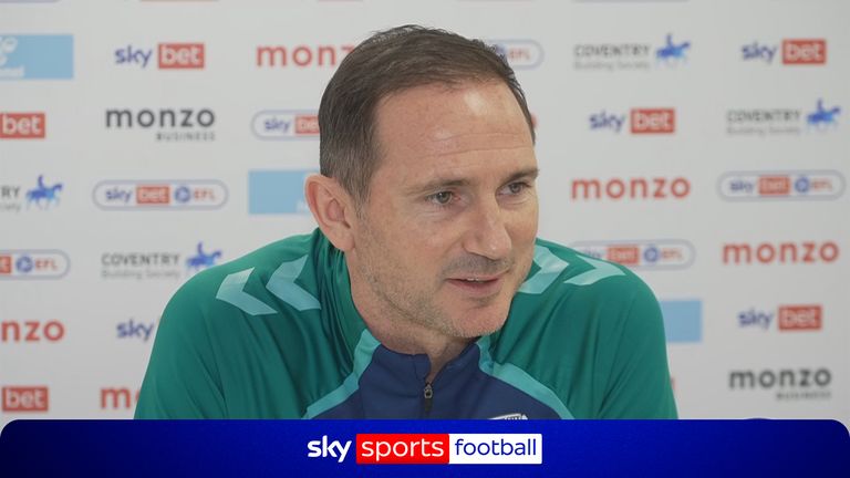 Frank Lampard say Coventry won't get carried away with promotion
