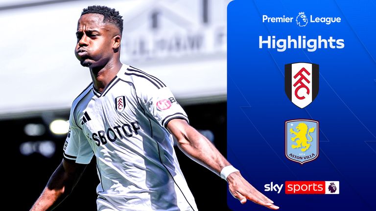 Highlights from the Premier League match between Fulham and Aston Villa.