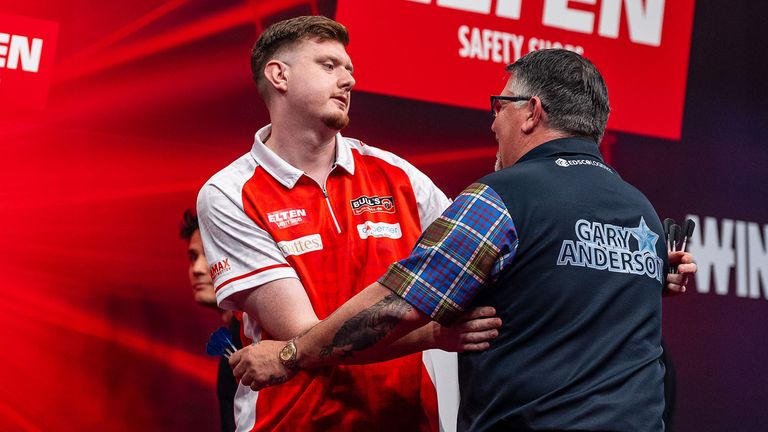 Niko Springer will now face Danny Noppert after his win over Gary Anderson 