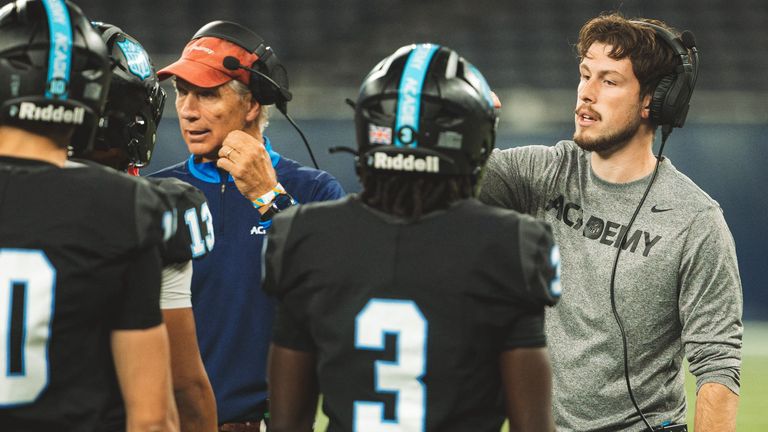 Reynolds currently works as the wide receivers and tight ends coach at the NFL Academy 