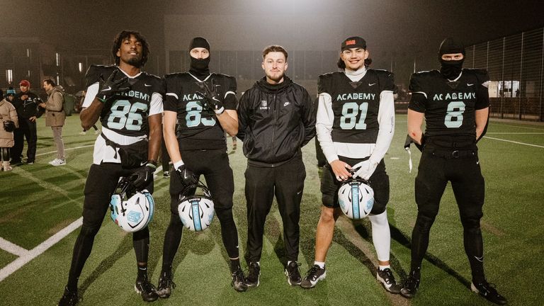 Once the NFL Academy's first quarterback, Reynolds is now helping to bring up the next generation of international talent 