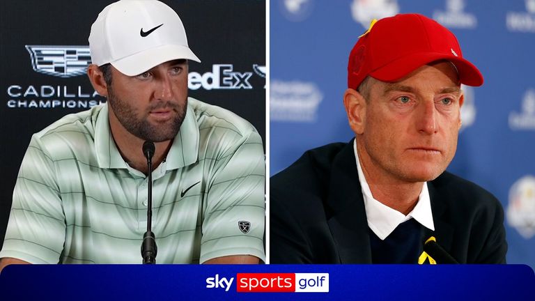 Scottie Scheffler was asked whether he'd like to have input on the Ryder Cup committee and has praised the selection of Jim Furyk as Team USA captain for next year's event.