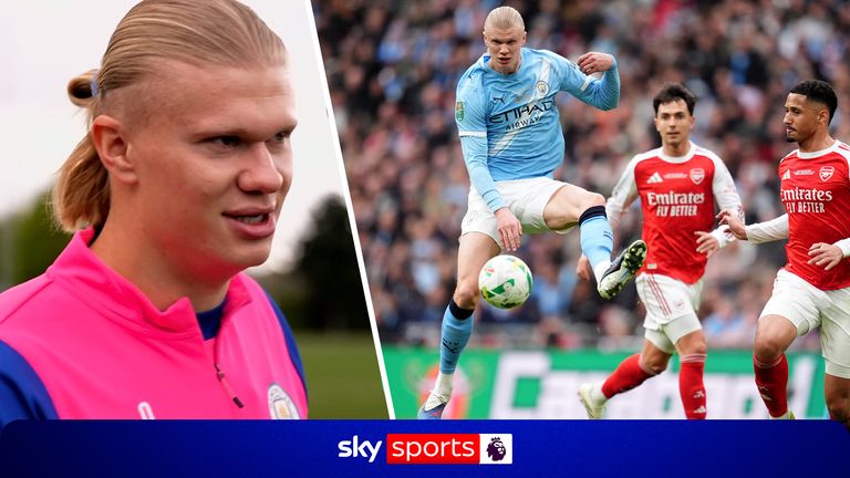 Manchester City: Erling Haaland feels no pressure ahead of Arsenal clash