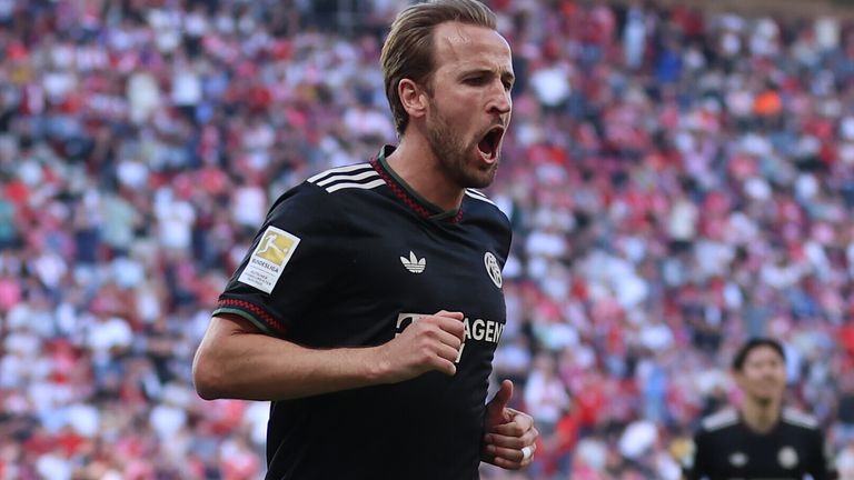 Harry Kane scored a late winner against Mainz for Bayern Munich