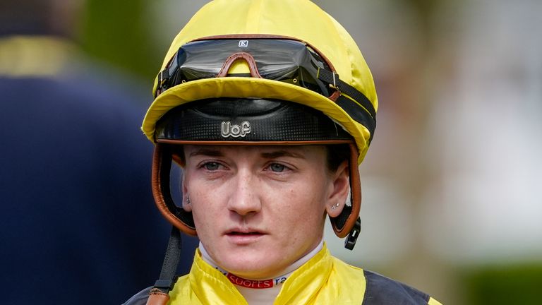 Hollie Doyle rides Wareeth in the Feilden Stakes on Wednesday