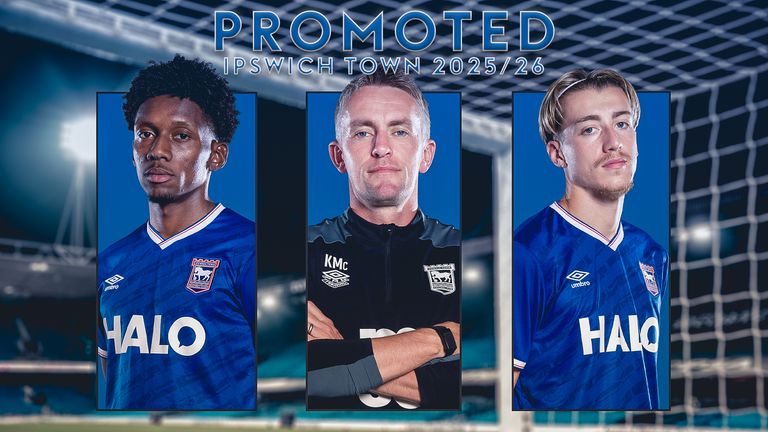 Ipswich Town promoted