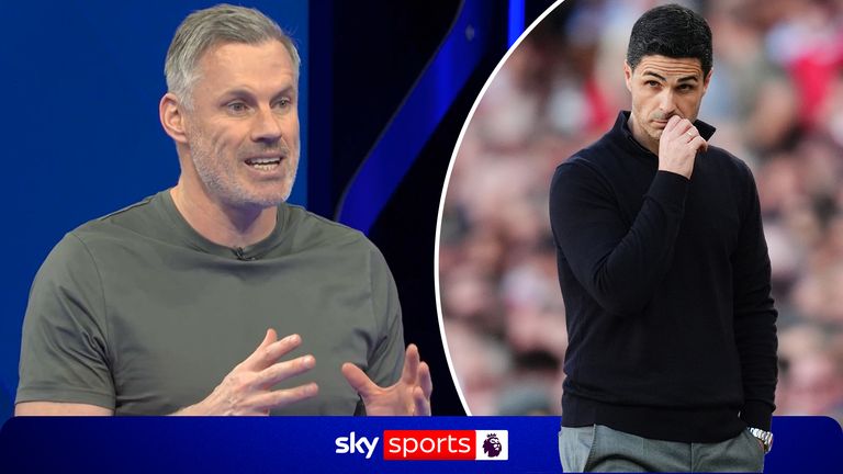 Jamie Carragher, Mikel Arteta