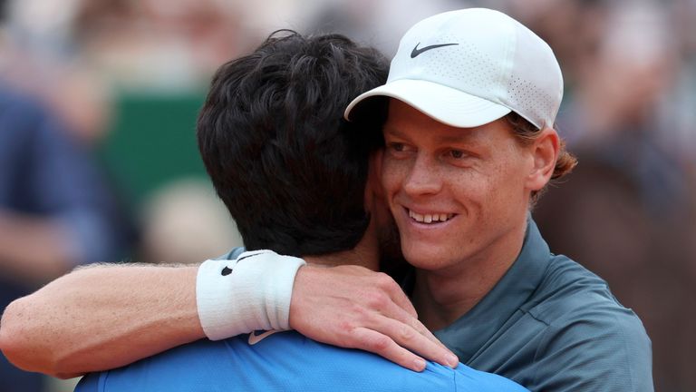 Jannik Sinner reclaims world No 1 from Carlos Alcaraz after beating rival in Monte-Carlo Masters final