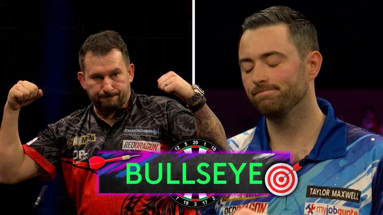 Jonny Clayton beat Luke Humphries in their quarter-final on Night 10 of the Premier League in Brighton as The Ferret snatched the win with a bullseye finish. 